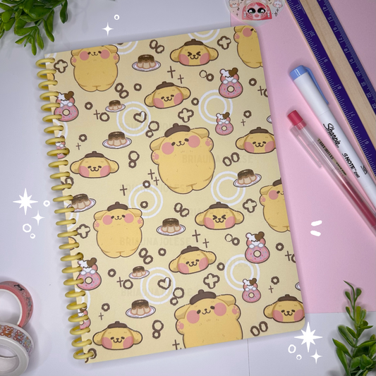 Pompom Puppy Spiral Notebook